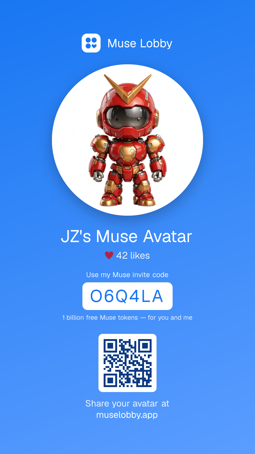 QR code card preview
