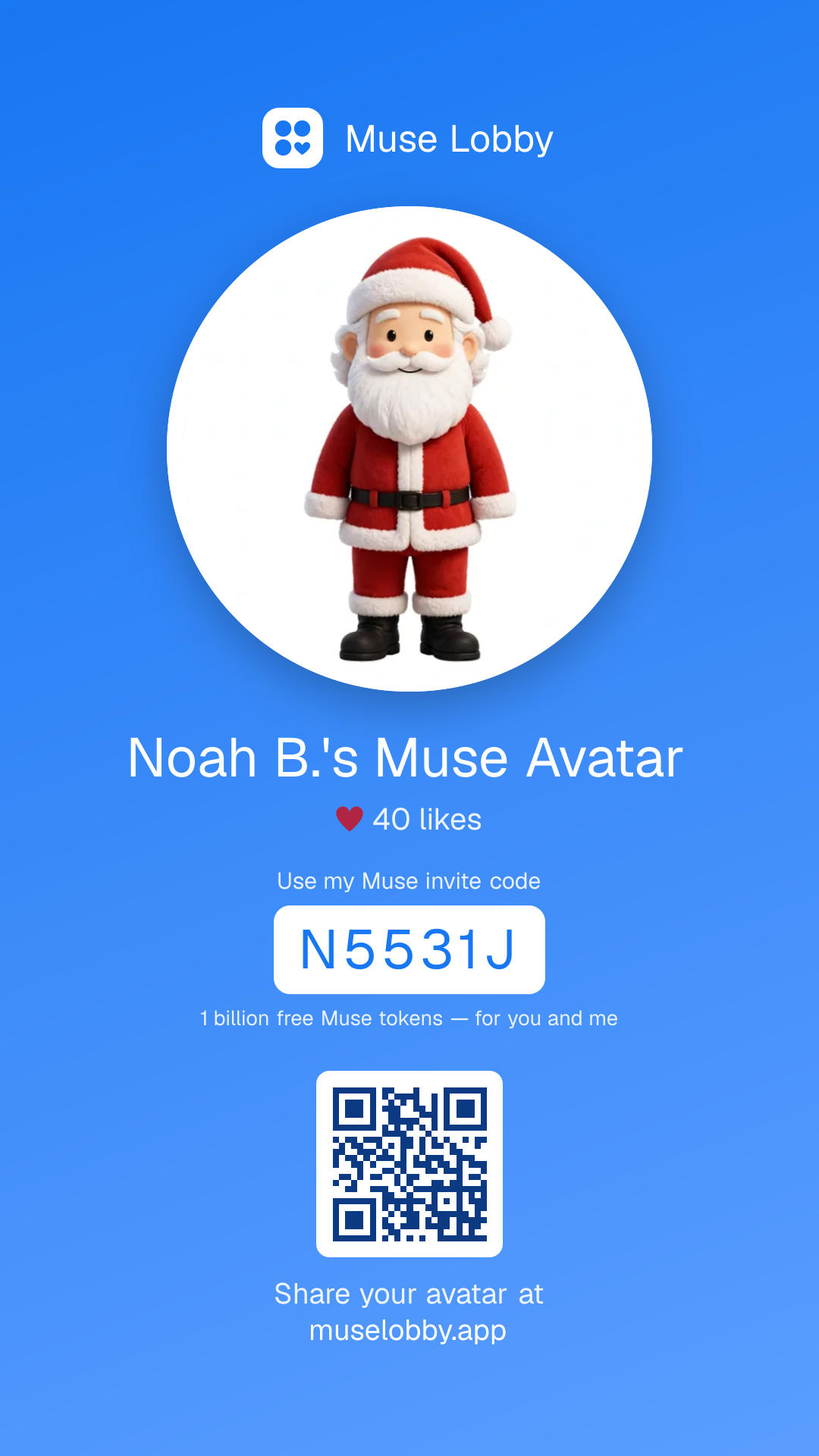 QR code card preview
