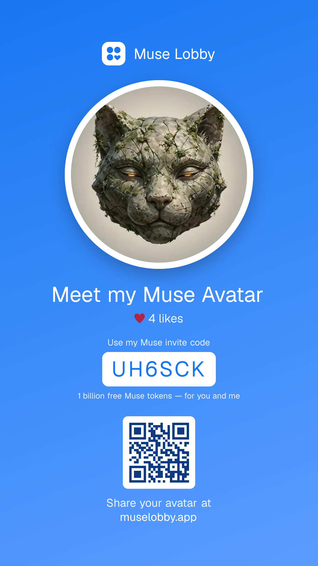 QR code card preview