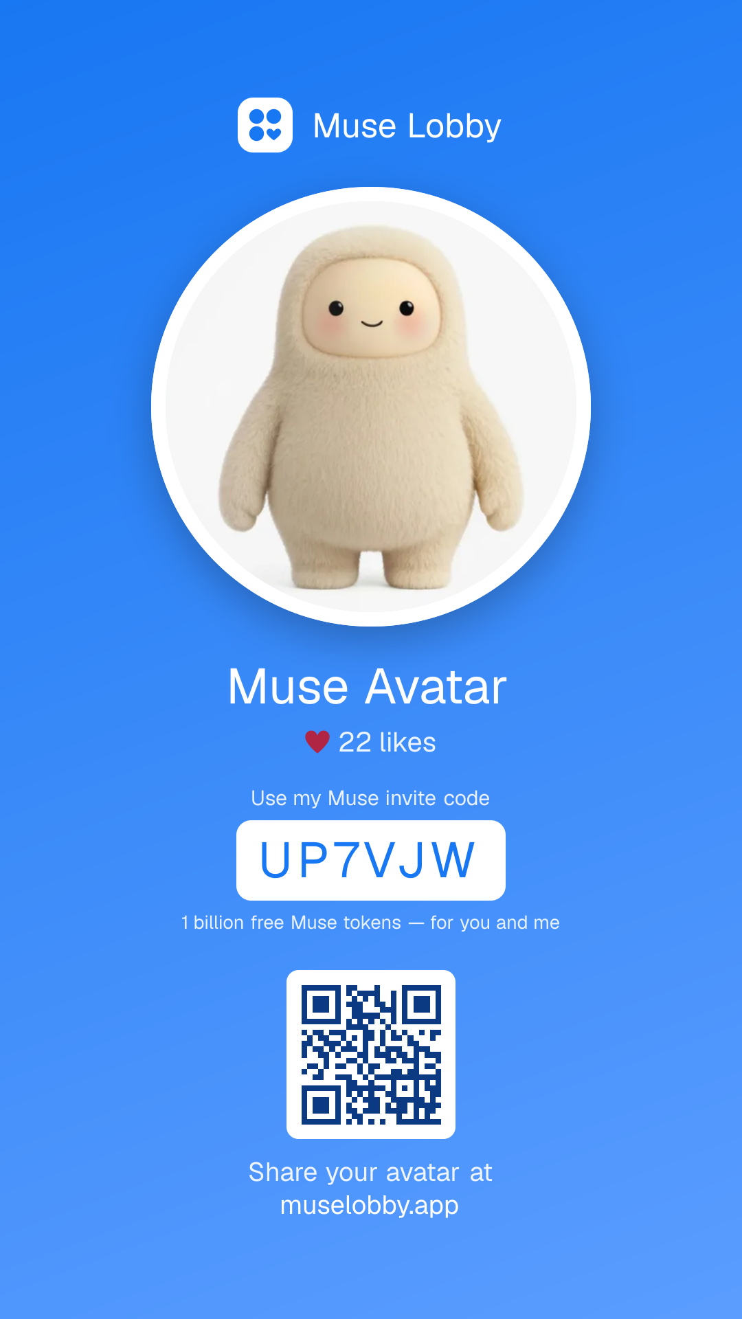 QR code card preview